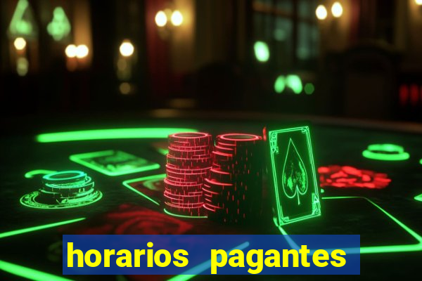 horarios pagantes fortune tiger madrugada